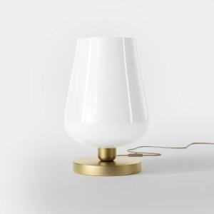 Veioza design italian din alama si sticla Talis - Img 2