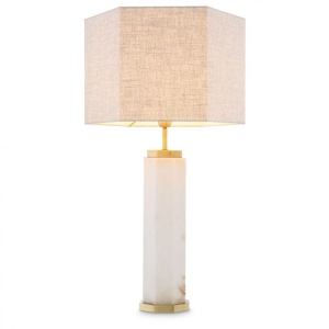 Veioza design LUX Newman, alabastru 116001 HZ