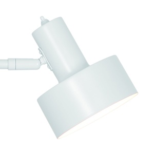 Veioza/ Lampa cu clips/ clema de birou Matis alb 244135 universul-luminii.ro