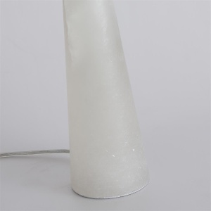 Veioza, Lampa de masa, Alabastru, Textil Alb, Linen 88725 universul-luminii.ro