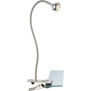 Veioza, lampa de masa cu clip, flexibila, LED Serpent 24109K GL