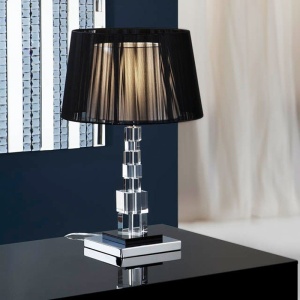 Veioza, lampa de masa cu cristal Vulcan 103011