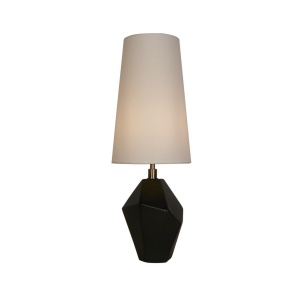 Veioza/Lampa de masa decorativa Apex negru/alb