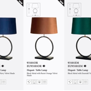 Veioza/Lampa de masa decorativa Elegant negru/verde - Img 5