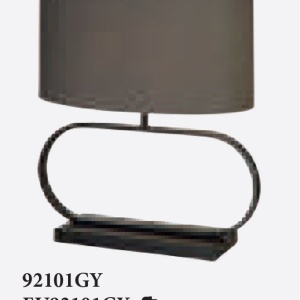 Veioza/Lampa de masa decorativa Sleek bronz/gri - Img 5