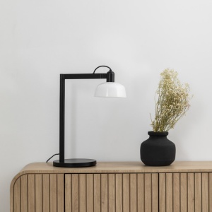 Veioza/Lampa de masa design ambiental TATAWIN alb 122635 universul-luminii.ro