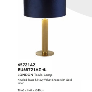 Veioza/Lampa de masa design decorativ London alama/blue 139825 universul-luminii.ro