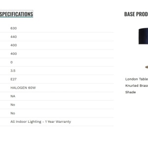 Veioza/Lampa de masa design decorativ London alama/blue 223025 universul-luminii.ro