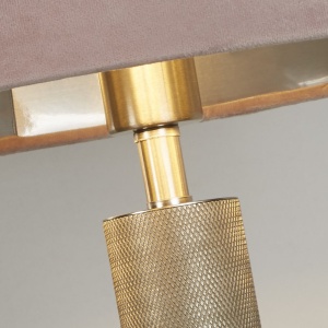 Veioza/Lampa de masa design decorativ London argintiu/roz 139815 universul-luminii.ro