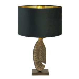 Veioza/Lampa de masa design lux elegant Belle alama/verde