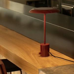 Veioza/Lampa de masa design modern HOSHI garnet - Img 2