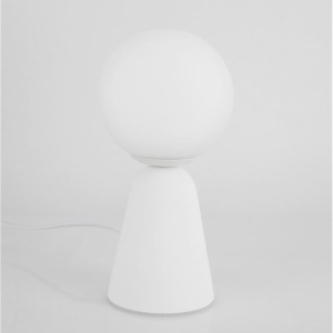 Veioza, lampa de masa design modern ZERO gips alb NVL-9577011 94835 universul-luminii.ro