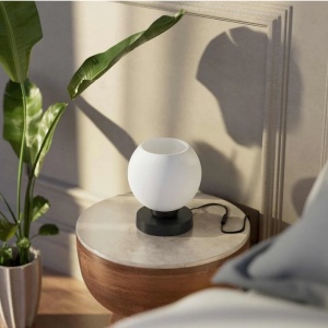 Veioza, Lampa de masa din alama Globe - Img 10