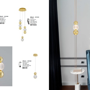 Veioza, Lampa de masa LED design elegant BRILLE 203805 universul-luminii.ro