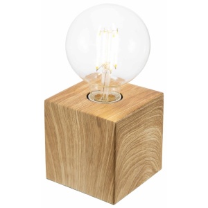 Veioza/Lampa de masa minimalista lemn LEONIE