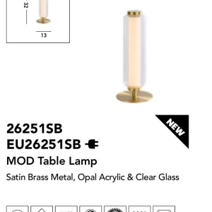 Veioza, Lampa de masa moderna LED Mod 157635 universul-luminii.ro