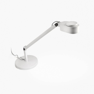 Veioza LED dimabila / Lampa de birou design ultra-modern INVITING alba 214985 universul-luminii.ro