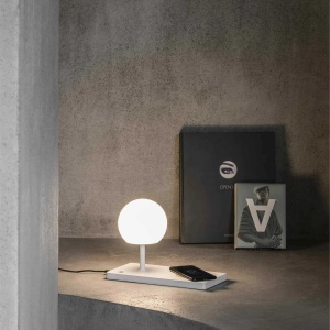 Veioza LED / Lampa de masa ultramoderna USB / Wireless charger NIKO 102825 universul-luminii.ro