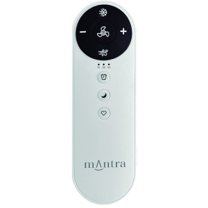 Ventilator cu 2 palete si telecomanda IPANEMA II negru/ aspect lemn MA-9038 172065 universul-luminii.ro