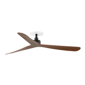 Ventilator tavan incastrabil cu telecomanda ROCKER M negru/nuc