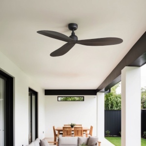 Ventilator tavan smart sistem TUYA si telecomanda si protectie IP44 PALMA M