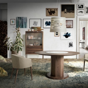 Vitrina cu doua sertare, design elegant Glayds AC-CP1806-F - Img 9
