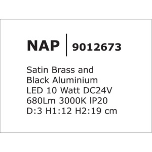 Accesoriu, Corp de iluminat pentru sina magnetica Buxton, Loop sau Sign, Nap 10W 3000K 80416 universul-luminii.ro