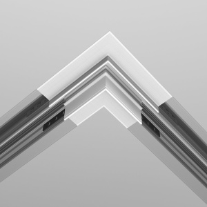 Accesoriu, INTERNAL ANGLE-CONNECTOR pentru sinele magnetice incastrabile Exility 12,5mm - Img 2