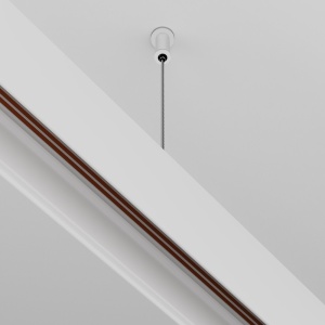 Accesoriu, Kit alb suspendare pentru sina magnetica Exility - Img 3