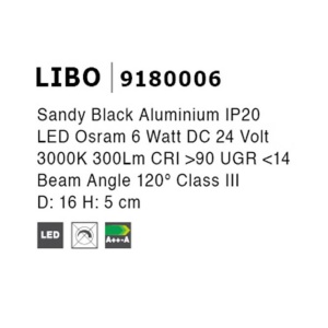 Accesoriu Libo 6W, Corp de iluminat pentru sistemul magnetic-decorativ MAGNA 192506 universul-luminii.ro