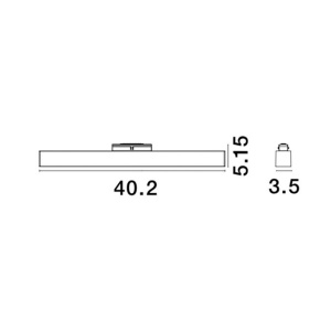Accesoriu, Modul de iluminat pentru sina magnetica Buxton, Loop sau Sign, RIETI NVL-8254417 85836 universul-luminii.ro