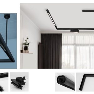 Accesoriu, Modul de iluminat pentru sina magnetica Planet, Pec 100cm 205016 universul-luminii.ro