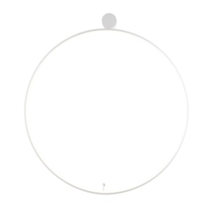 Aplica circulara LED IP44 diametru 80cm Visual alb - Img 2