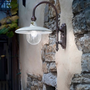 Aplica clasica pentru exterior realizata manual CAMPOBASSO 129466 universul-luminii.ro