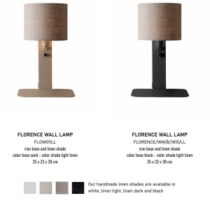 Aplica cu raft, port USB si abajur textil negru Florence 248726 universul-luminii.ro