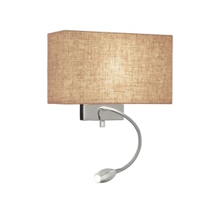 Aplica cu reader LED design modern HOTEL AP2 CANVAS 103204 - Img 3