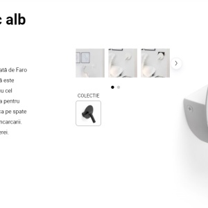 Aplica cu reader LED minimalista cu USB charger DUAS White 201406 universul-luminii.ro