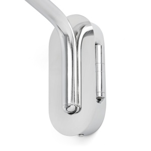 Aplica cu reader LED pe stanga design elegant ETERNA crom/alb 84146 universul-luminii.ro