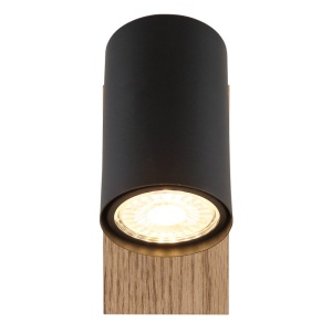 Aplica cu Spot directionabil LINCA natur/negru 162176 universul-luminii.ro