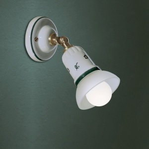 Aplica cu spot realizata manual din ceramica SAVONA 127916 universul-luminii.ro