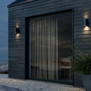 Aplica de exterior iluminat ambiental IP44 Canto Maxi Kubi 2 negru 149646 universul-luminii.ro