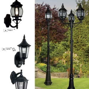 Aplica de exterior stil traditional IP23 Bel Aire 82531BK SRT 75536 universul-luminii.ro