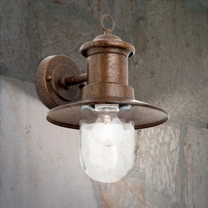 Aplica de iluminat exterior stil clasic LEONIE maro vintage 95416 universul-luminii.ro