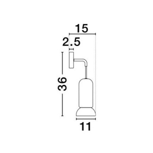 Aplica de perete ceramica alba PARLO 625786 universul-luminii.ro