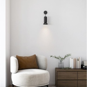 Aplica de perete ceramica neagra PARLO 625756 universul-luminii.ro