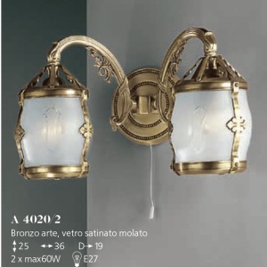 Aplica de perete clasica design italian realizata manual 4020 106156 universul-luminii.ro