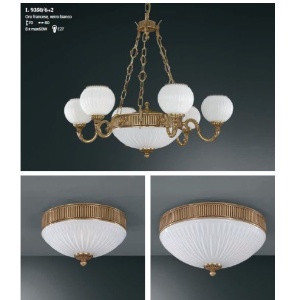 Aplica de perete clasica din alama design italian 9350 204826 universul-luminii.ro