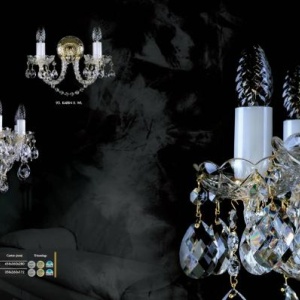 Aplica de perete Cristal Bohemia Exclusive Karin II. WL CE 53466 universul-luminii.ro