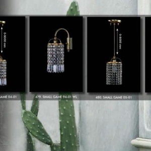 Aplica de perete Cristal Bohemia Exclusive SMALL GAME 95-01 WL CE - Img 7