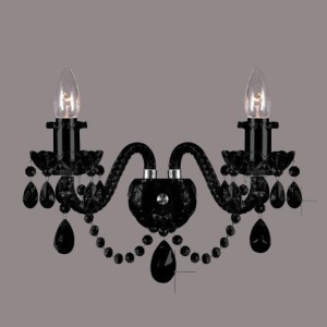 Aplica de perete cristal Bohemia N21 009/02/1-A all black - Img 1
